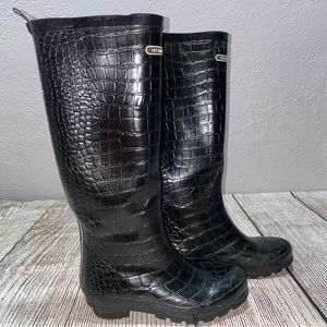 Henri Bendel Rain Boots Sz 7